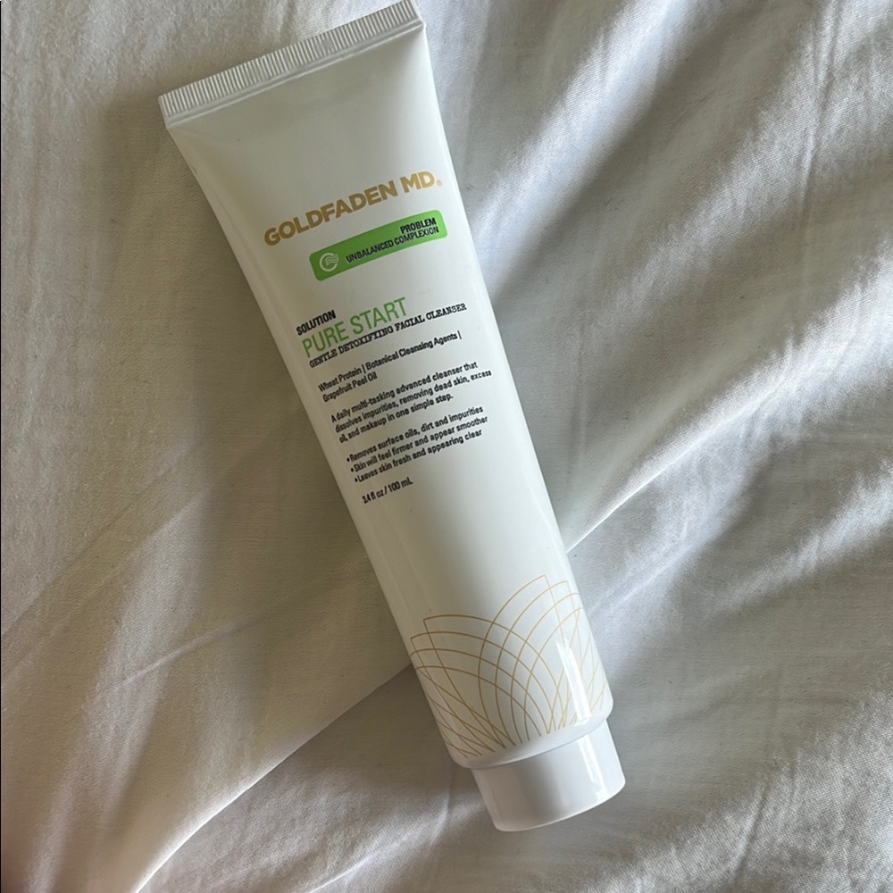 Goldfaden md pure start gentle detoxifying facial cleanser